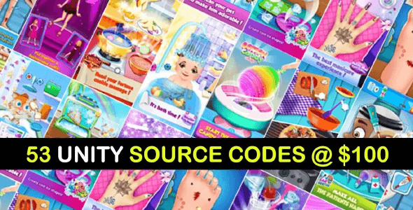 53 Premium Unity Source Codes